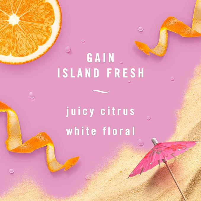Febreze FABRIC Refresher with Gain, Island Fresh, 1 Count, 27 oz