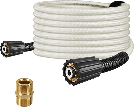 50FT Pressure Washer Hose for Ryobi Power Washer Hose | Replacement Part 308835074 for Ryobi Electric Power Washers RY141600 RY141612 RY141812G With M22 Quick Connector