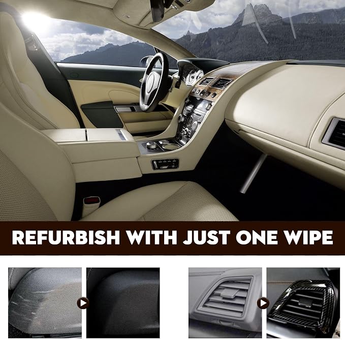 2PCS Plastic Parts Crystal Coating, Plastic Parts Crystal Coating for Car,Plastics Refurbishment Coating Car Interior Refurbishment Agent, Long Duration Plastic Parts Refresher Agent