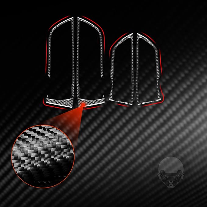Real Carbon Fiber Trim for Audi 80A Q5 Accessories | for SQ5 2018-2025 Dash Door Sides Window Lift Switch Button Panel Frame Cover Sticker Interior Thick Overlay Decal