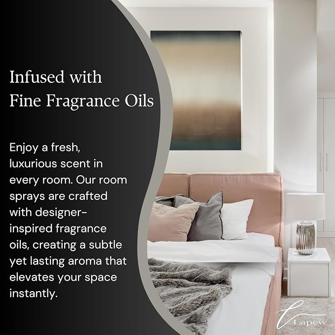 Lapew Room & Linen Spray | Fragrance Mist for Home, Car & Office | Fabric & Air Freshener | Neutralizing Mist | Made in USA | Baccarat