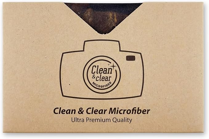 Large Microfiber Cleaning Cloths [5 Pack] – Classic Art “The Angelus” Design, Premium Lens Cleaning Cloth for Cameras, Glasses, Screens & Electronics
