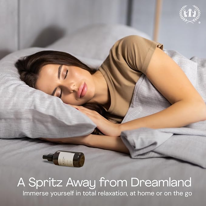 Muse Apothecary Pillow Ritual - Aromatic, Calming and Relaxing Pillow Mist, Linen and Fabric Spray - Infused with Natural Aromatherapy Essential Oils - 4 oz, Cara Orange + Fig + BlackBerry Vanilla