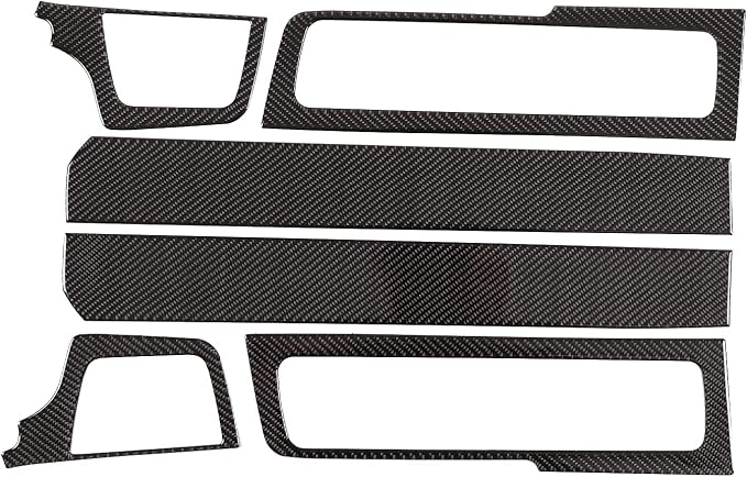 Car Door Sill Scuff Plate Trim Panel, Car Door Entry Guards, Threshold Strip, Door Sill Guard for Honda Pilot 2015-2019, Carbon Fiber (Built-in Door Sill Sticker)