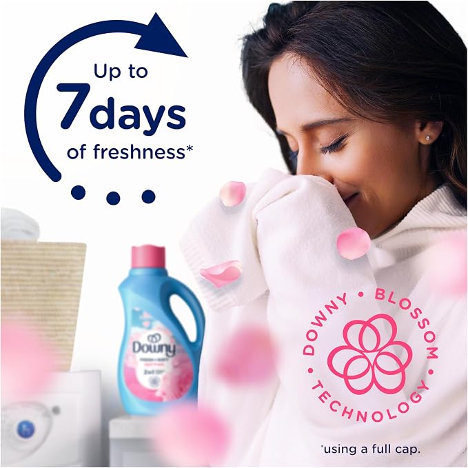 Downy Fabric Softener Liquid, April Fresh Scent, 111 fl oz, 150 Loads