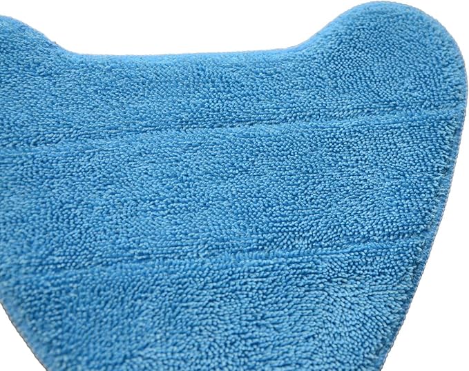 6 Pack Reusable Replacement Refills Steam Mop Pads Compatible with Hoover WH01100 WH20200, Microfiber Washable Cleaning Pads Fits for Vax S2 S2C S3 S3S, 12.6×8.7Inch