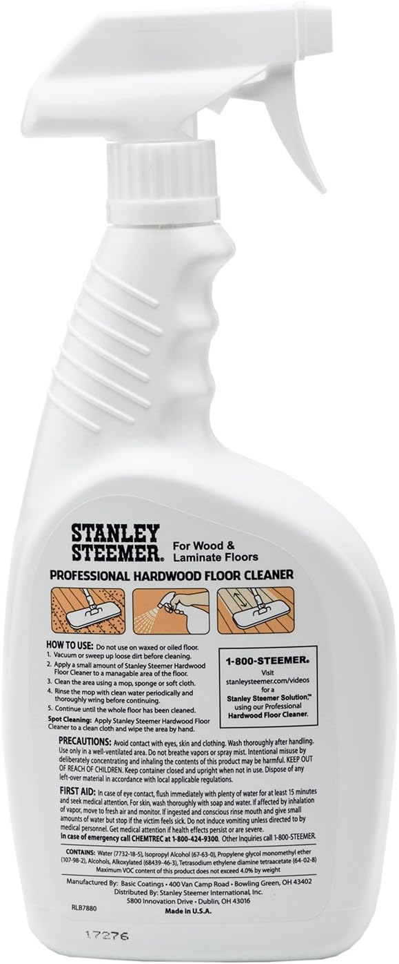 Stanley Steemer Hardwood Floor Cleaner, 32 OZ