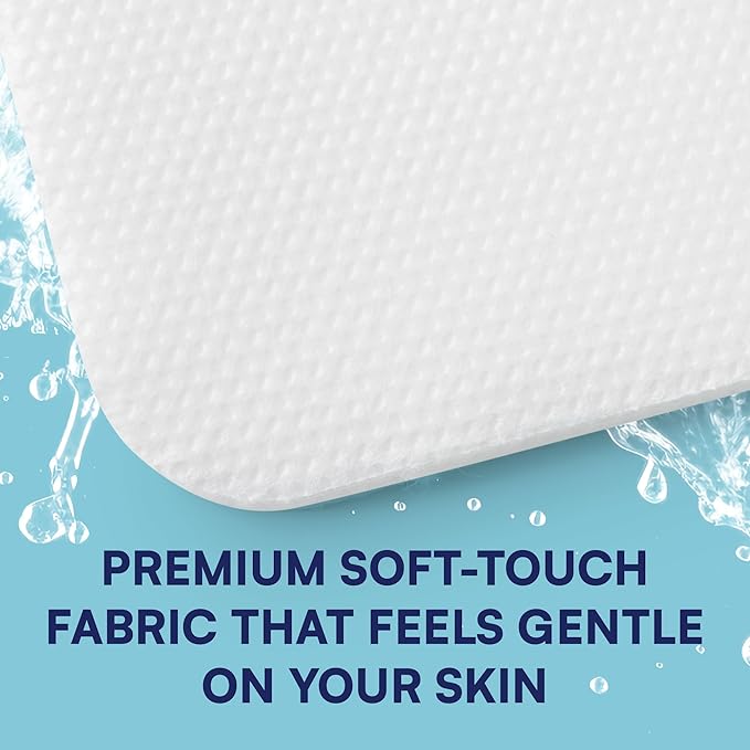OPTEEL Wipes for Adults, Extra-Large Disposable Washcloths 900 Count | Unscented, Super Soft, Moisturizing, and No-Rinse Wipes for Incontinence Care, Elderly Care, and Daily Hygiene