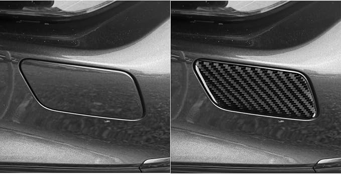 Fit for Audi A3 8Y S3 2021-2025 Carbon Fiber Headlight Side Stickers | Trim Headlight Side Lower | Accessories | Self-adhesive | Thick Overlay