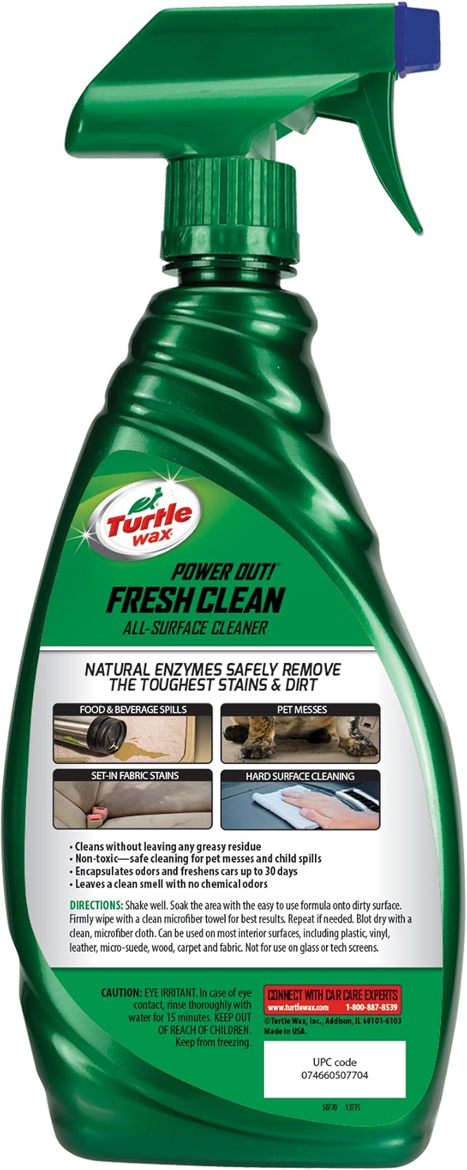 Turtle Wax 50769 Power Out Fresh Clean All-Surface Cleaner