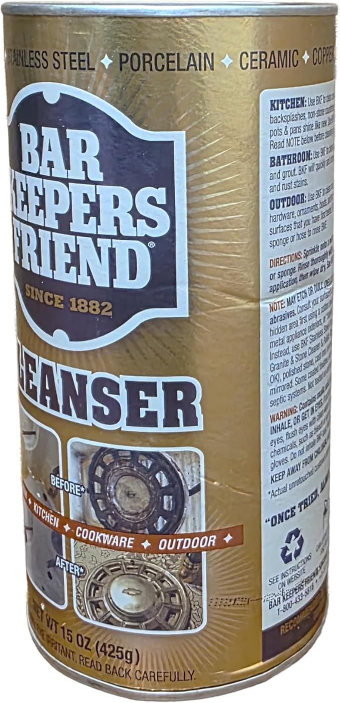 Bar Keepers Friend® Cleanser & Polish: 15 OZ