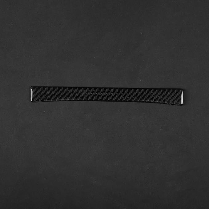 Real Carbon Fiber Center Stickers Fit for Ford Expedition 2007-2014 | for 2007 2008 2009 2010 2011 2012 2013 2014 | Center Console Storage Box Trim | Accessories | Thick Overlay