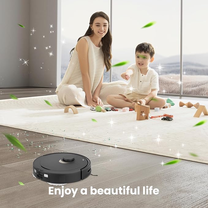 26 Pack Replacement Accessories for Roborock Q Revo Robot Vacuum | 【Not for Qrevo S/Pro/Plus/MaxV】2 Main Brush 6 Side Brush 4 HEPA Filter 6 Mop Pads 6 Dust Bags 1 Cleaning Brush 1 Screwdriver