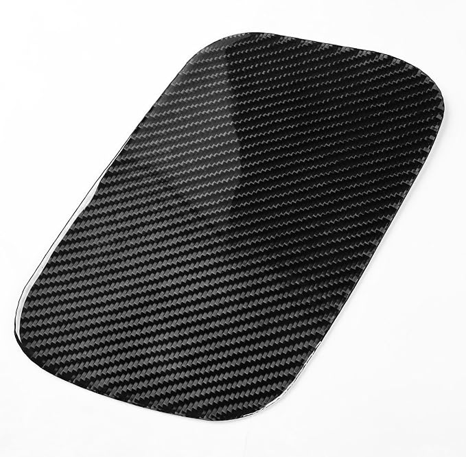 Fit for Audi A3 8Y S3 RS3 2021-2025 Carbon Fiber Fuel Gas Stickers | for Sportback 2021-2025 | Trim Fuel Cap Gas Cap Cover Decorations | Accessories | Self-adhesive | Thick Overlay