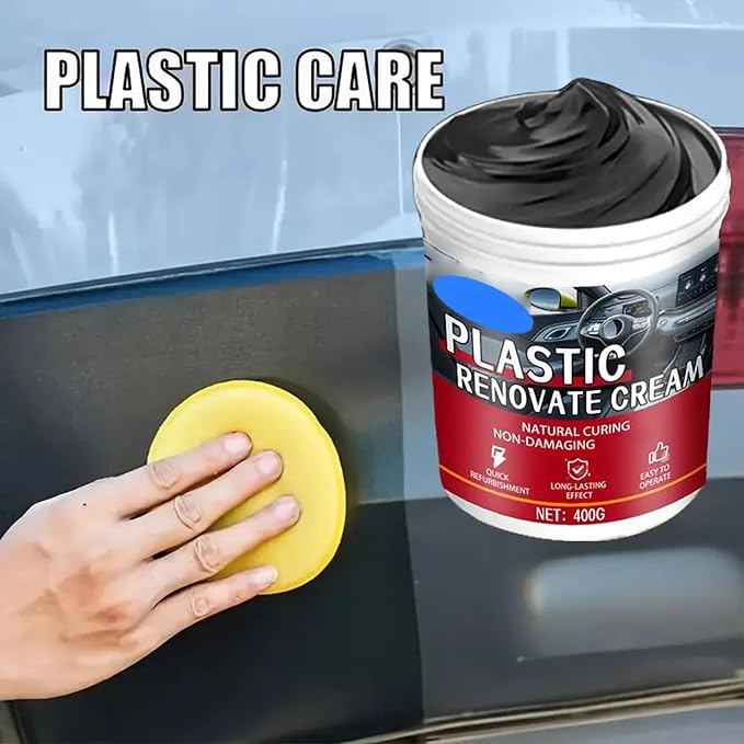 Vehicle Restoration Waxes Refinishing Agent for Dashboards Wheel Trim Sofa Upholstery Long Lasting Finish 400g Automotive Scratch Remover