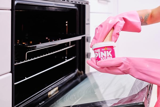 Stardrops The Pink Stuff Cleaning Paste 500g, Multi Purpose Cleaner for Kitchen, Bathroom, Tiles, Glass, Shower, Oven, Sink, Stainless Steel, Removes Grease, Grime & Stains
