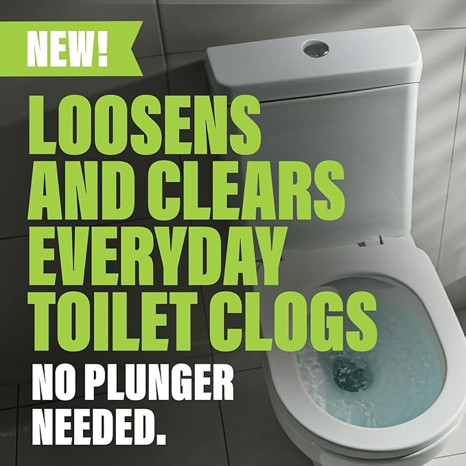 Green Gobbler Liquid Toilet Plunger | Clog Remover | Safe for Toilets and Septic