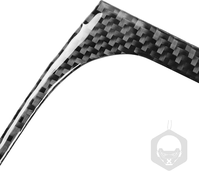 Real Carbon Fiber Trim for Dodge Charger Chrysler 300 Accessories | for Charger 2011+ Chrysler 300 2011-2023 Rear Air Outlet Vent USB Frame Sticker Interior Thick Overlay Decal