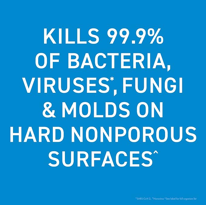 Bioesque Botanical Disinfectant Solution, Heavy Duty Broad-Spectrum Disinfectant, Kills 99.9% of Bacteria, Viruses*, Fungi, & Molds, 32 Fluid Ounce (Pack of 12)