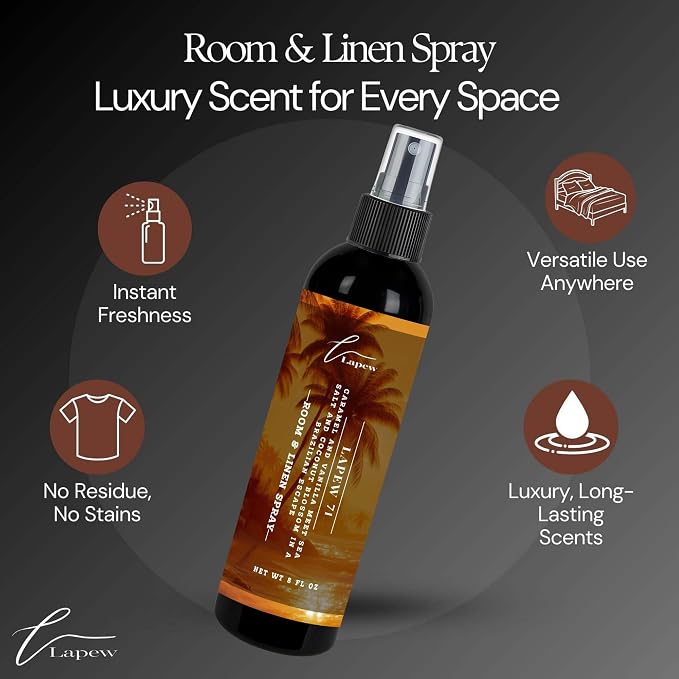 Lapew Room & Linen Spray | Fragrance Mist for Home, Car & Office | Fabric & Air Freshener | Neutralizing Mist | Made in USA | Lapew 71