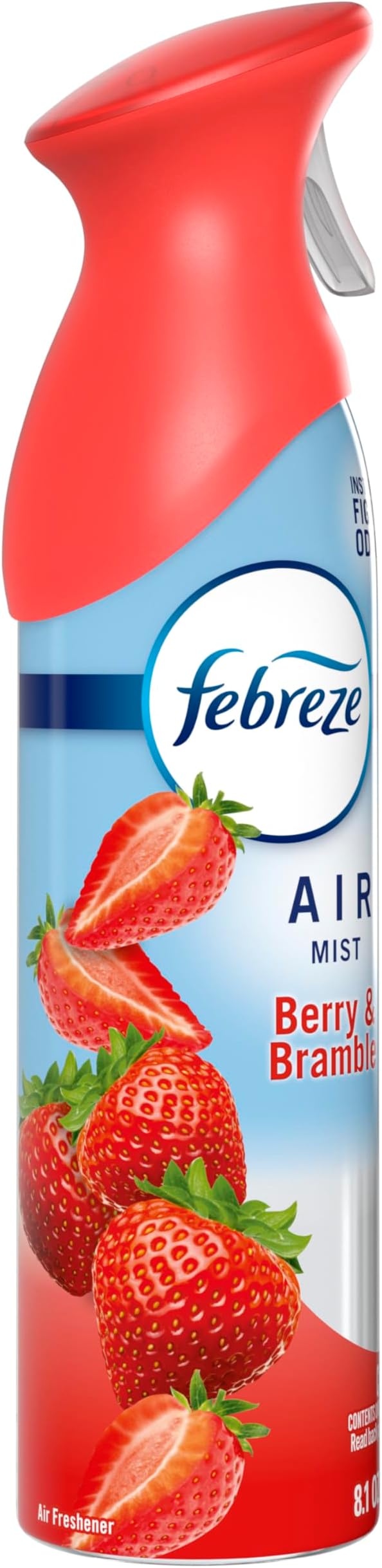 Febreze New & Improved Air Mist, Berry & Bramble Air Freshener, Home and Kitchen Essentials, Odor Fighting Room Spray (Pack of 6)