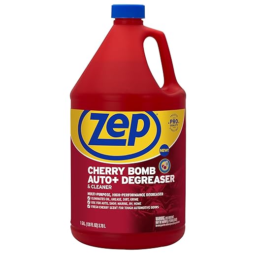 Zep Cherry Bomb Auto+ Degreaser & Cleaner - For Auto, Marine, RV, & Home - 1 Gallon