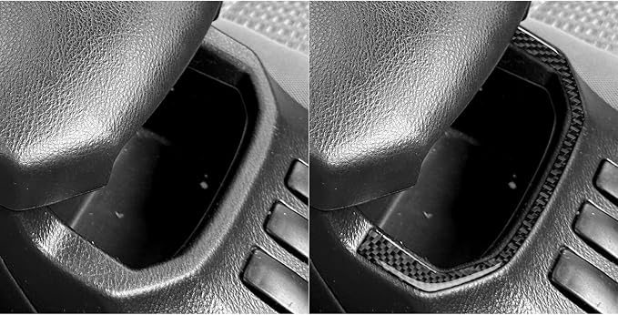 Armrest Box Stickers Fit for Toyota 4Runner(N210) 2003-2009 | for SR5/Sport Edition/Limited | Real Carbon Fiber | Center Console Armrest Box Surround Trim | Thick Overlay