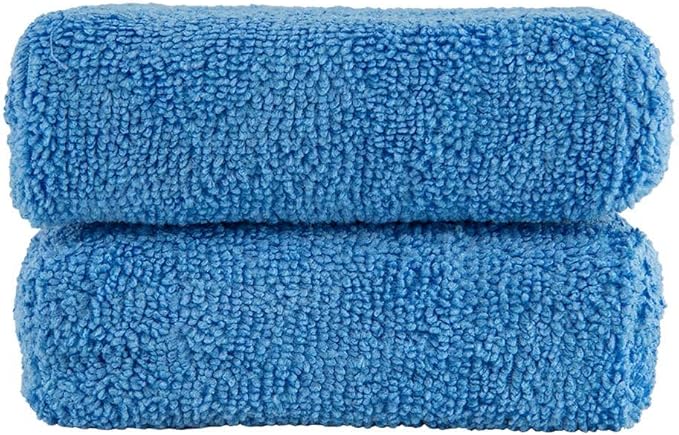 Chemical Guys, Premium Microfiber Applicator Pads, Soft Foam Core, 2 Pack | Ultra-soft foam-core pads apply sealants, dressings and interior products evenly, reusable and machine washable