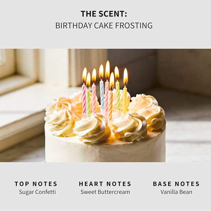 Lapew Birthday Cake Frosting Scented Mop Soap - Luxury Floor Cleaner Concentrate for Mopping Tile, Laminate, Vinyl & Hardwood | Streak-Free, Low-Foam | 36 oz