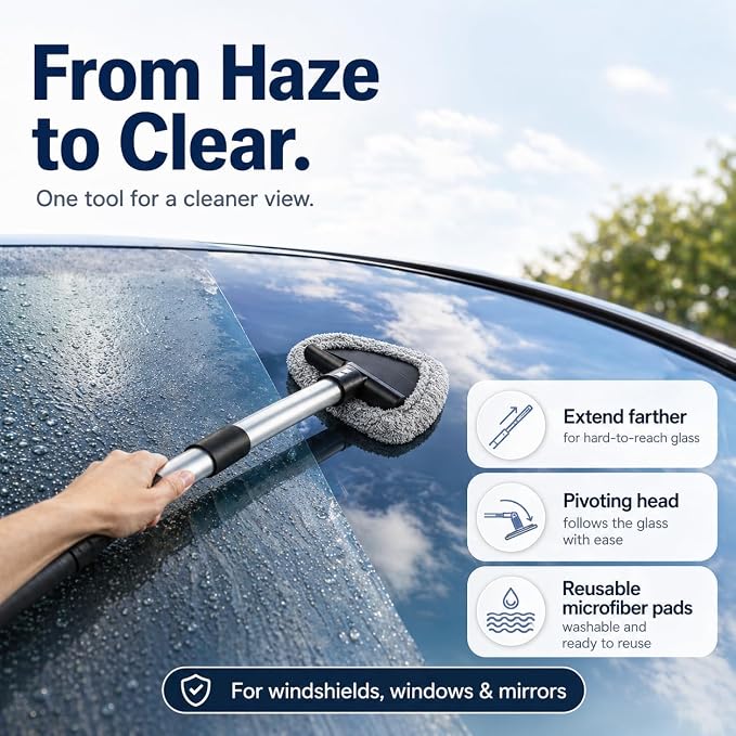 18PCS Car Detailing Kit Cleaning Gel Boar Hair Scratch Free Cleaner | Dual-use auto&home kit with cleaning gel,2-in-1 vent brush,crevice/glass brushes&storage bag,perfect gift for car enthusiasts
