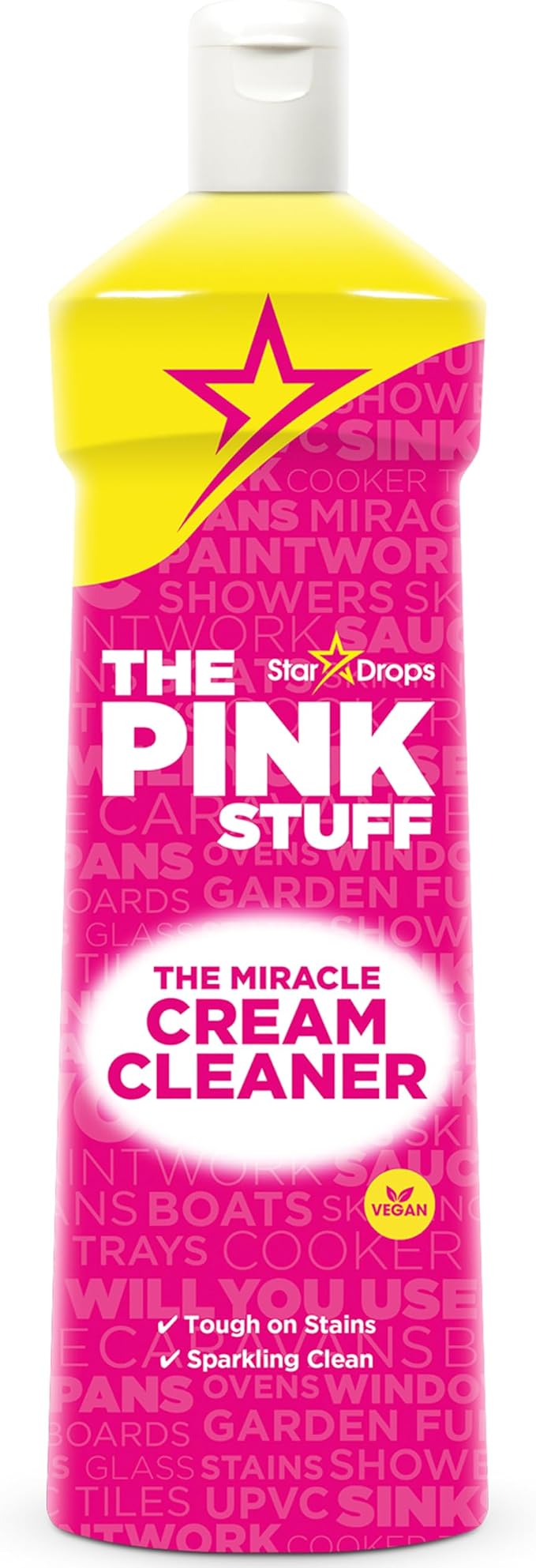 The Pink Stuff Miracle Cream Cleaner, 16.9 Fl Oz