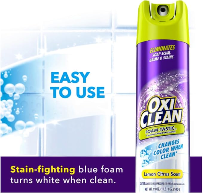 Kaboom with OxiClean Foam-Tastic - Citrus - 19 oz - 2 pk