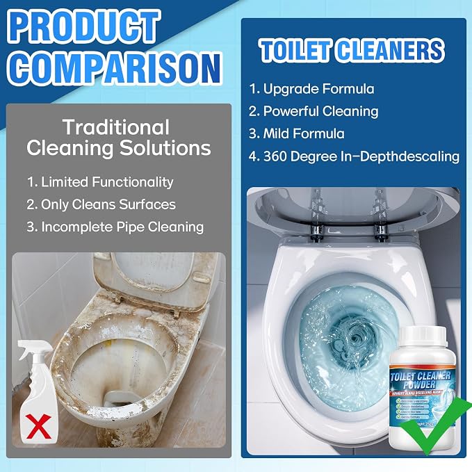 Pumice Stone for Toilet Bowl Cleaning, Toilet Cleaner, Powerfully Cleans Hard Water Rings, Calcium Buildup and Stains, Suitable for Cleaning Toilets, Bathroom