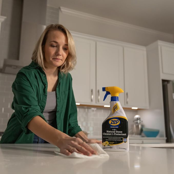 Zep Home Pro 2-in-1 Natural Stone Cleaner & Protectant. 24 Fl. Oz. (Pack of 1)