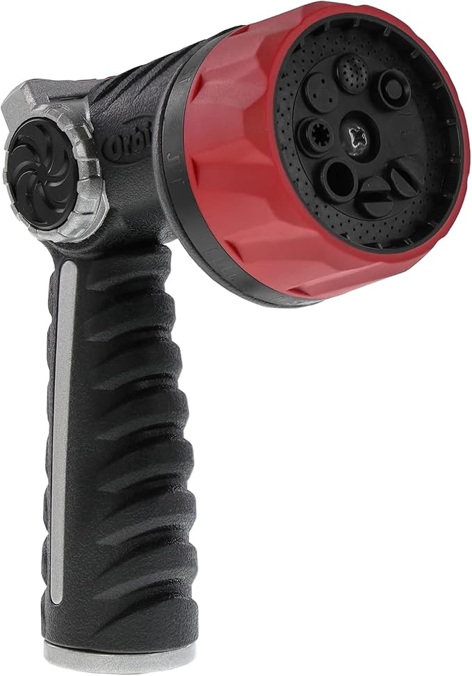 Orbit Pro Series 8-Pattern Thumb Control Hose Nozzle - 26812