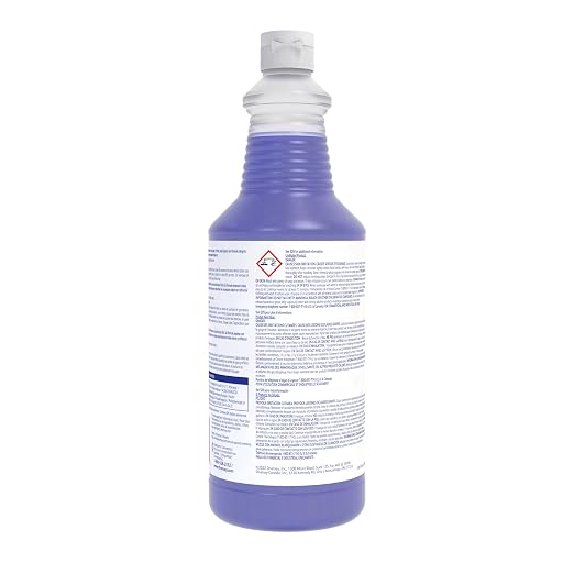 Diversey CREW 94476081 Super Blue Mild Acid Liquid Toilet Bowl Cleaner, Removes Rust, Scale & Stains, Citrus Scent, Ready-to-Use Squeeze Bottle, 32-Ounce (Pack of 12)
