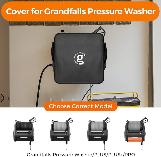 Giraffe Tools Pressure Washer Cover for Model Essential/Plus/Pro | UV Resistant, Waterproof and Anti-Fading Cover for Giraffe Tools Grandfalls Pressure Washer