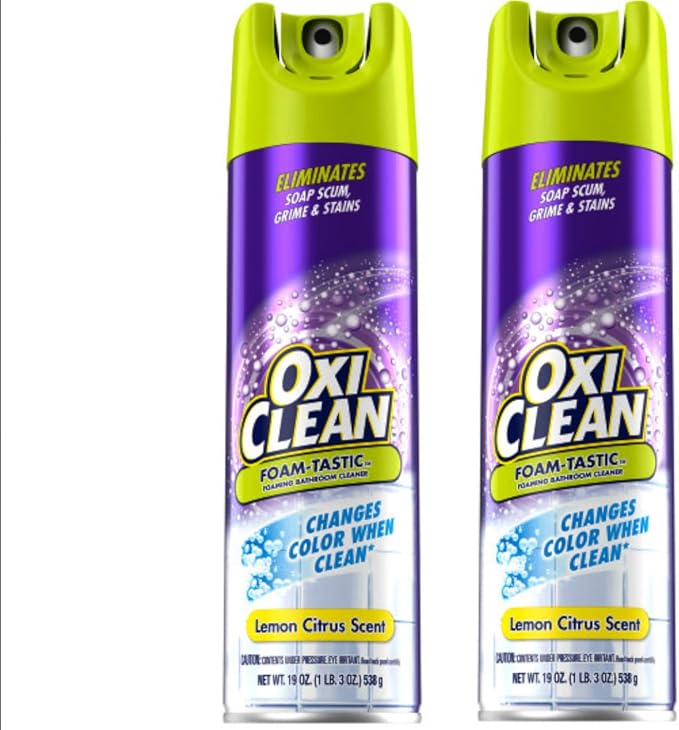 Kaboom with OxiClean Foam-Tastic - Citrus - 19 oz - 2 pk