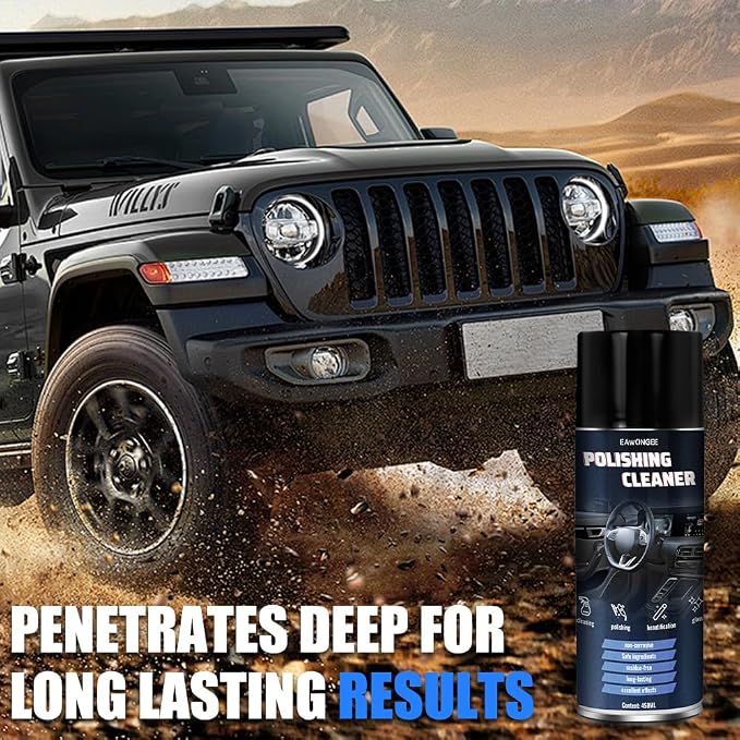 EAWONGEE Interior Car Cleaner & Protectant, 450ml, Multi-Surface Polish for Plastic, Leather, Vinyl