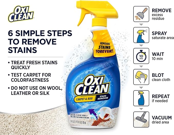 OxiClean Carpet Stain Remover - 24oz