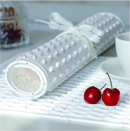 CAKETIME 2 Pack Multicolor Silicone Dish Drying Mat for Kitchen Counter Home Dining Placemats Waterproof Hot Pads Trivet Tray Dishes Rack Drainers Crafts Coffee Accessories Funny Gifts for Women