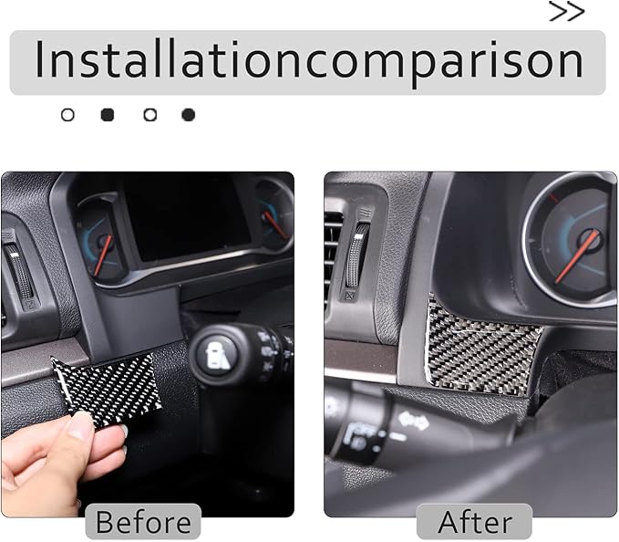 Central Console Dashboard Panel Trim Sticker for Honda Pilot 2016-2022/ Passport 2019-2023, Dash Board Dial Side Trim Cover Frame (Instrument Panel Side Trim Stickers)