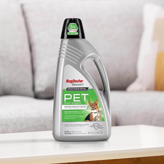 Rug Doctor by BISSELL Pet Deep Carpet Cleaner Solution 80 oz