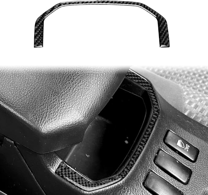 Armrest Box Stickers Fit for Toyota 4Runner(N210) 2003-2009 | for SR5/Sport Edition/Limited | Real Carbon Fiber | Center Console Armrest Box Surround Trim | Thick Overlay