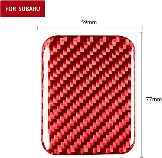 Real Carbon Fiber Decals Car Accessories Center Control Gear Shift Box Cover Trim Sticker Compatible with Scion FR-S 2013 2014 2015 2016 / Toyota 86 2017 2018 2019 2020
