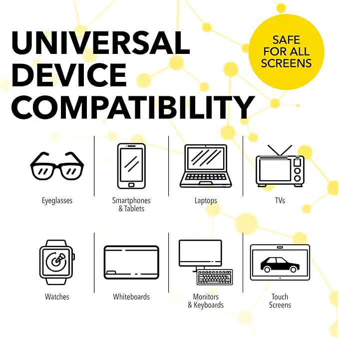 cellhelmet DISTEK Screen and Phone Cleaner Kit Universal for iPhone, Galaxy, iPad, Eyeglasses, Optics, LCD, TV (8mL)