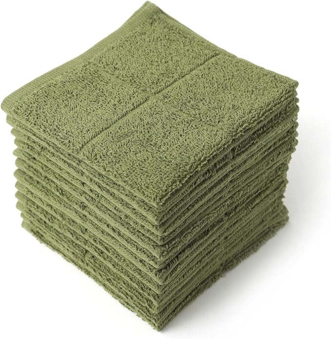 Glynniss Dishcloths Kitchen Highly Absorbent Dish Rags 100% Cotton Dish Cloths for Washing Dishes, Cleaning