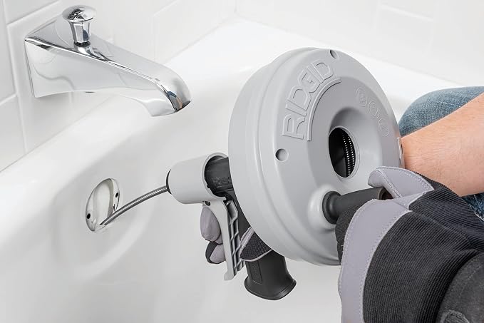 Drain Cleaner,Line Cap. Up to 1-1/4"