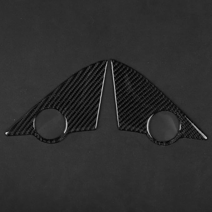 Carbon Fiber Inner Door Stickers Fit for Ford Expedition 2007-2014 | for 2007 2008 2009 2010 2011 2012 2013 2014 | Trim Inner Door A-Pillar Cover | Thick Overlay | Anti-scratch
