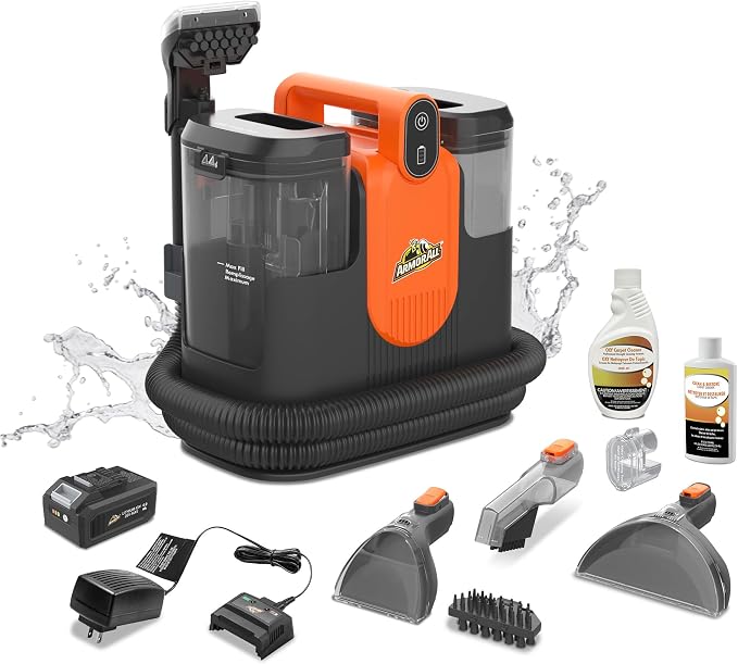 Armor All DSCC2001 0901 20V Cordless Carpet & Upholstery Spot Cleaner